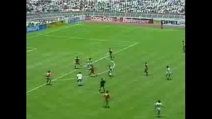 Wc 1986 Mexico - Bulgaria - Negrete