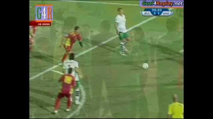 Bulgaria - Montenegro 4 - 1 (4 - 1,  5 9 2009)