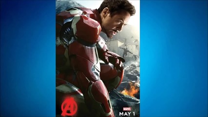 Постер на Железният Човек от филма Отмъстителите: Ерата на Ултрон (2015)