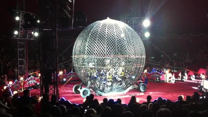 “ Глобуса на смъртта ” , цирк " Балкански " - невероятно изпълнение
