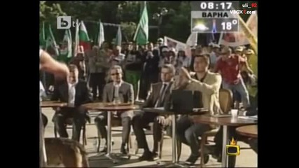 Нападение с бутилка и замяране с яйца * Господари на ефира * 12.07.2010 