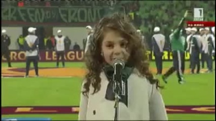 Крисия Тодорова - "моя страна, моя България" пред 44 000 зрители на стадион "васил Левски"