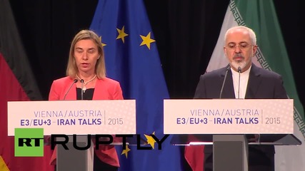 Austria: Mogherini announces 'historic' Iran nuclear deal