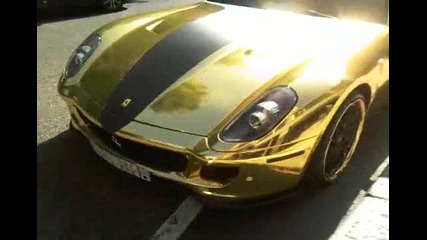 Ferrari 599 От злато 