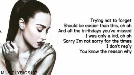 Demi Lovato - Shouldnt Come Back
