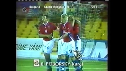 2000 Bulgaria 0-czech Republic 1 world Cup Qualfiier