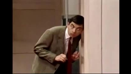 Mr Bean в тоалетната 