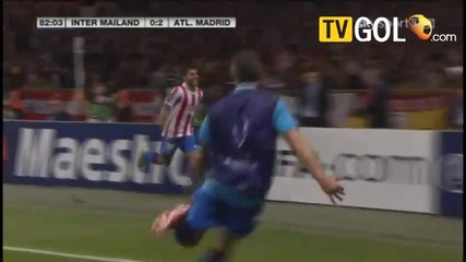 Inter Milan vs Atletico Madrid 0 - 2 - Aguero Goal 83 Hd - Uefa Super Cup (27 - 08 - 2010) 