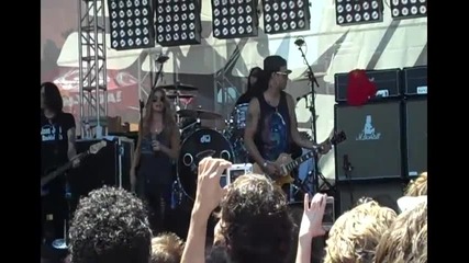 Slash and Fergie - Barracuda Sunset Strip Music Festival 