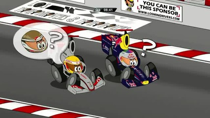 F1: Анимирана квалификация ( Гп Сингапур 2011 )