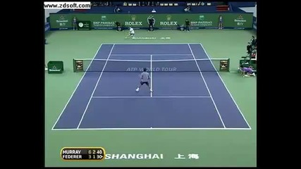 Murray vs Federer - Shanghai 2010! - The Full Match! - Part 6/9!