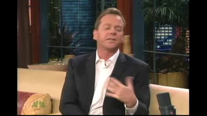 Kiefer Sutherland On Jay Leno 2008