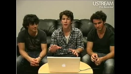 Jonas Brothers Live Webcast 28.05.2009 part 3