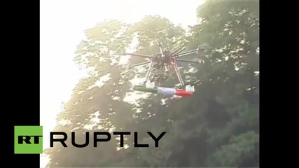 India: This 'pepper-spray drone' is a protesters worst nightmare