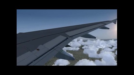 Fs9: Полет Варна - Хамбург с A320 на Air Via