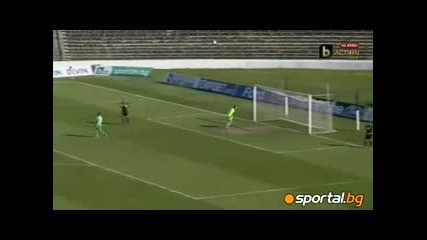 20.4.2011 Славия-пирин 1-1 след дузпи 7:6 Купа на България 1/2 финал