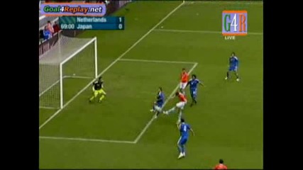 Robin van Persie Goal Netherlands - Japan 1 - 0