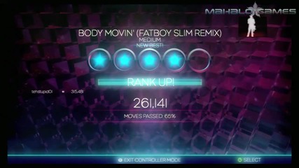 Dance Central - Body Movin Medium [xbox 360]