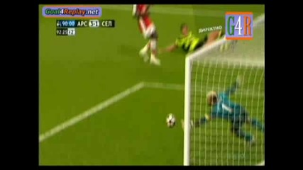 Arsenal - Celtic 3 - 1 (3 - 1,  26 8 2009)