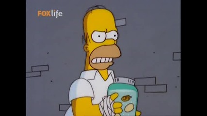 The Simpsons Хоумър губи палеца си Бг Аудио 