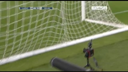 23.10.2010 Лацио 0 - 1 Милан гол на Златан Ибрахимович 