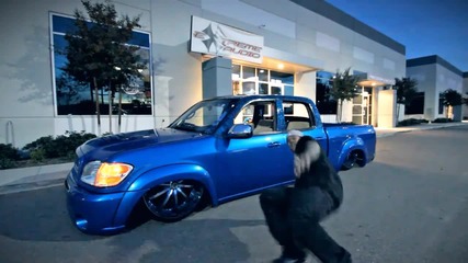 Супер тунинг на Toyota Tundra.