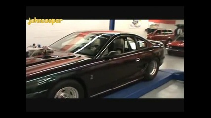 Зверски Двигател на Ford Mustang