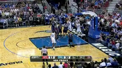 Vince Carter With A Powerfull Two Handed Jam