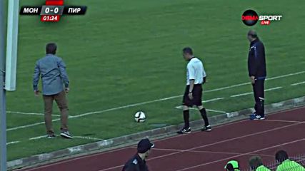Люто счепкване между Шенсой и Велев още в началото на Монтана - Пирин
