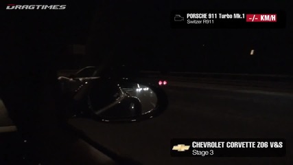 Chevrolet Corvette Z06 Vands vs Porsche Switzer R911