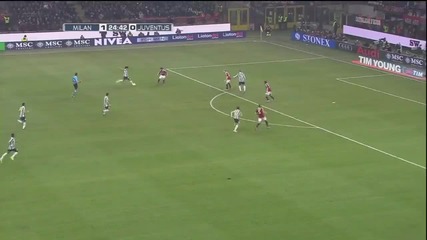 Неотсъдения гол на Милан срещу Ювентус 25.02.12