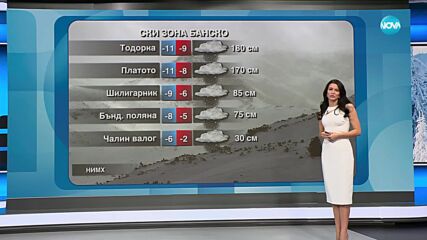 Прогноза за времето (14.01.2025 - обедна емисия)