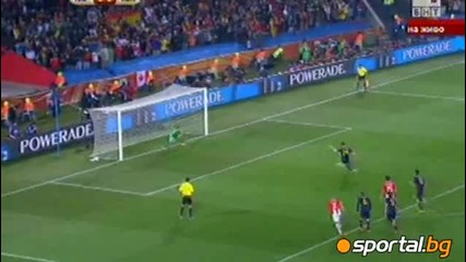 World Cup - 1/4 Финал Парагвай - Испания 0:1 