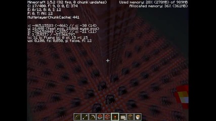 Minecraft експлозия
