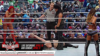 Team Total Divas vs. Team B.A.D. and Blonde - 10-Woman Tag Team Match: WrestleMania 32 Kickoff (Full Match)