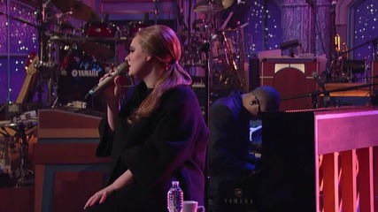 Adele - Make You Feel My Love (live on Letterman)