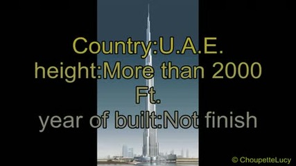 Top 10 of the highest buildings in the world 