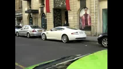 Green Lamborghini Murcielago
