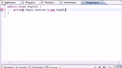 Java Programming Tutorial - 59 - Class to Hold Objects