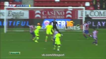 Спортинг ( Хихон ) 0:3 Леванте 22.11.2015