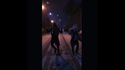 Amber and Rain dance Lasong