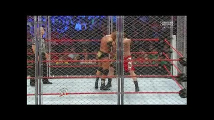 Wwe Extreme Rules 2013 Triple H Vs Brock Lesnar Steel Cage Match The Last Part 2
