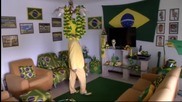 Вижте най-върлия фен на Бразилия