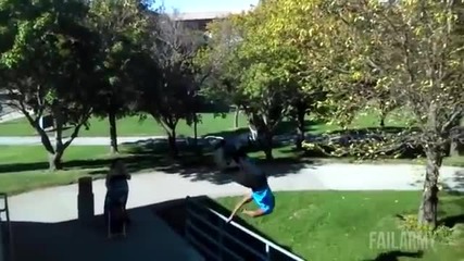 Невероятни Parkour пребивания - Failarmy 2015