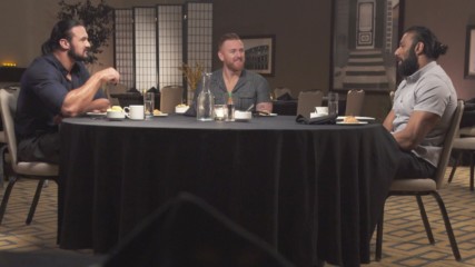 Drew McIntyre, Jinder Mahal & Health Slater recall the hilarious beginnings of 3MB on Table for 3 (WWE Network Exclusive