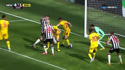Newcastle United with an Own Goal vs. Sheffield United FC