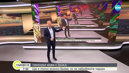 Прогноза за времето (05.10.2024 - сутрешна)