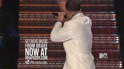 Drake feat. Mary J. Blige and Swizz Beatz - Fancy ( Live Mtv Vma 2010 ) 
