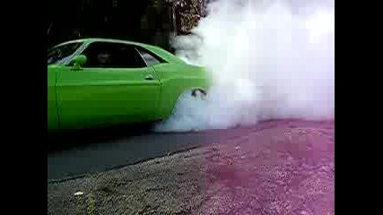 Dodge Challenger Rt 1970 Burnout