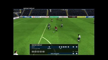 Fifa 10 - Гол на Бербатов 